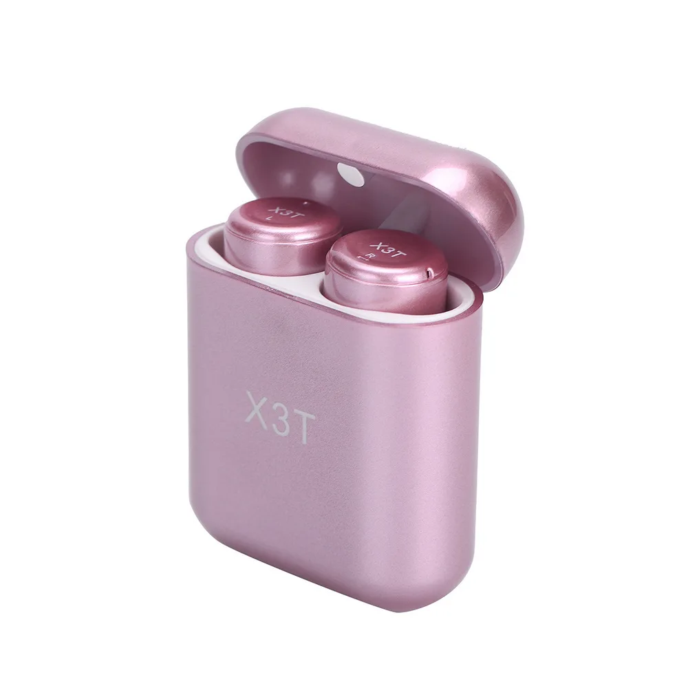 Обновленные настоящие беспроводные наушники TWS X3T Mini Bluetooth X2T X1T в ухо 600 мАч