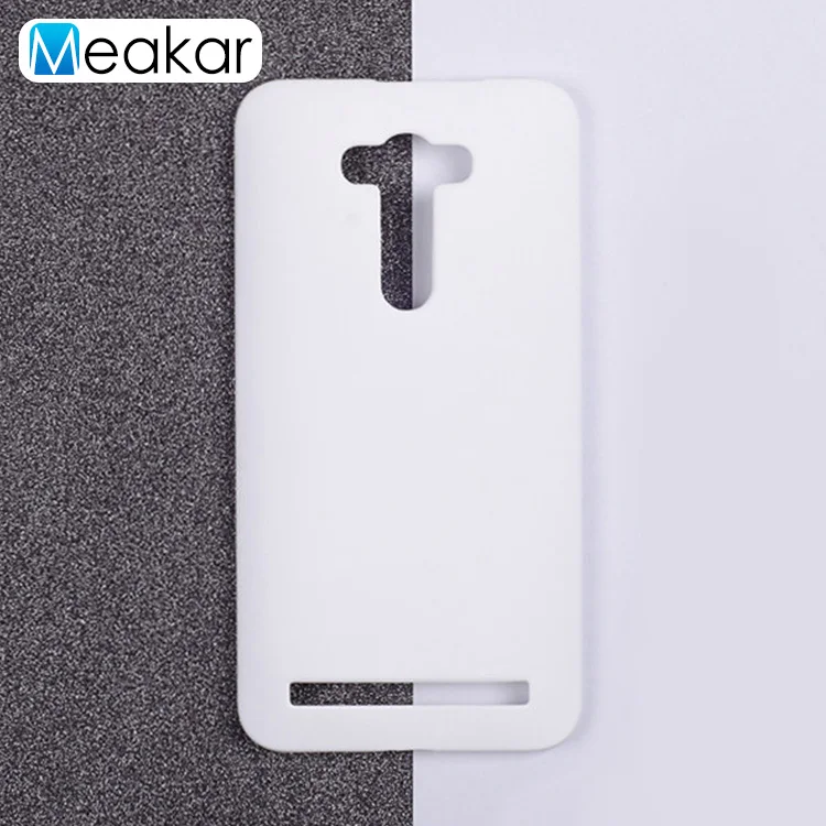 white Матовая Пластик Coque 5.5For Asus Zenfone 2 Laser Ze550Kl чехол для Asus Zenfone 2 Laser Ze550Kl телефона чехол-лента на заднюю панель - Цвет: white