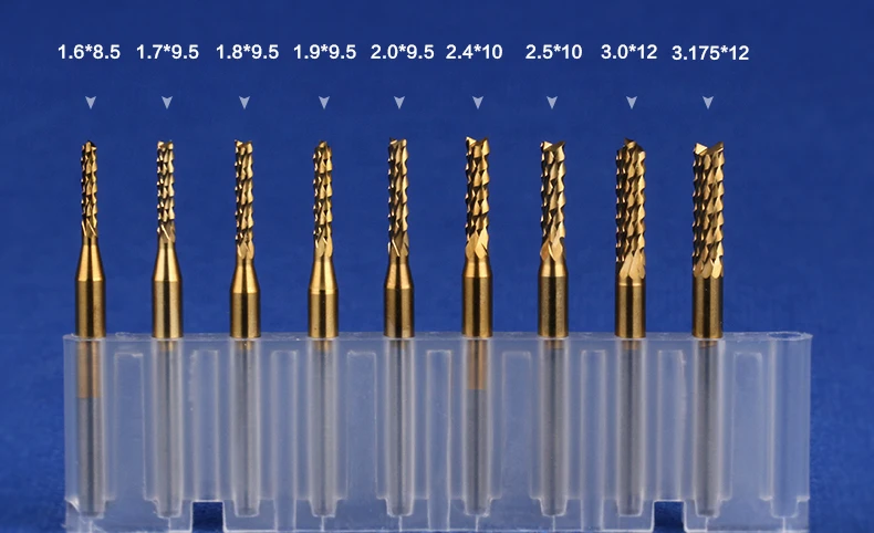 Сверло с ЧПУ 3 175 мм shank 10pcs бесплатная доставка твердосплавное сверло для печатной