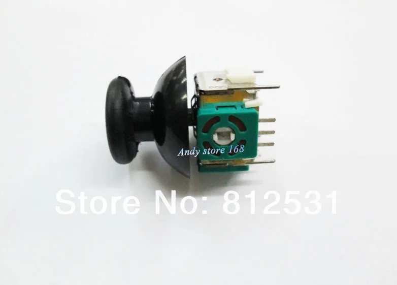 Высокое качество Новый 3D Аналоговый джойстик для Xbox 360 с черной ручкой Крышка