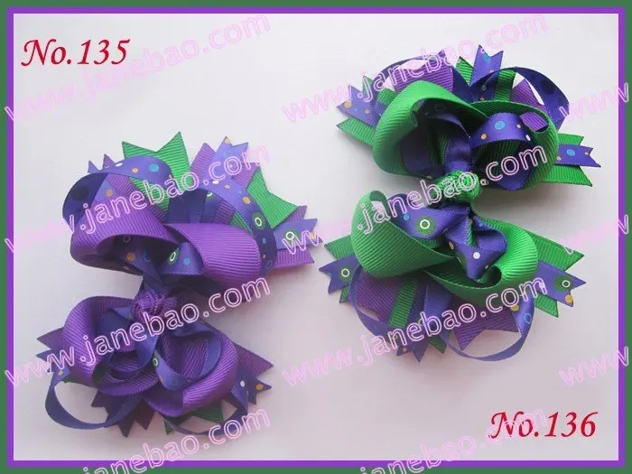 Бесплатная доставка 30 шт. бутиковые банты для волос размером 4 5 дюйма девочек