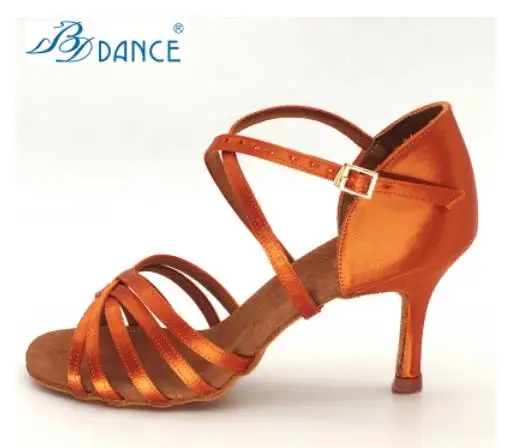 PEN heel 75mm216 Туфли для латинских танцев; женские туфли для взрослых с высоким качеством; BD танцевальные туфли с мягкой подошвой; национальный стандарт; экспорт; латинские бальные туфли; 216 - Цвет: PEN heel 75mm216