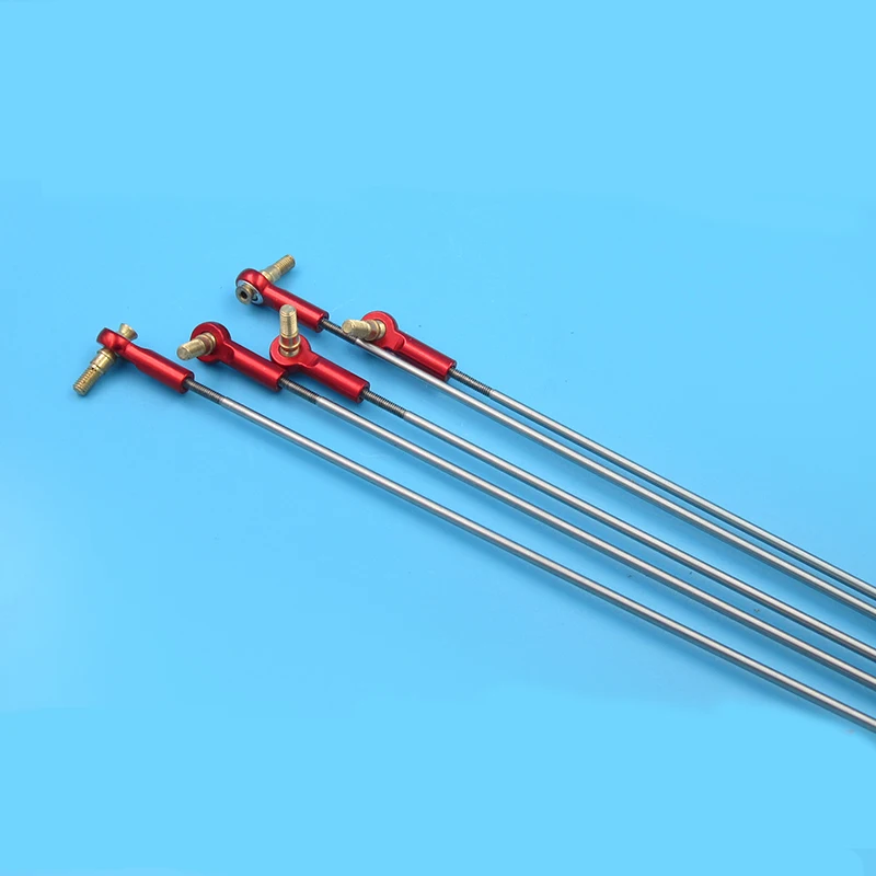 2 комплекта мм набор толкателей l300мм Pullrod + M3 шаровая Головка конец сервоприводы