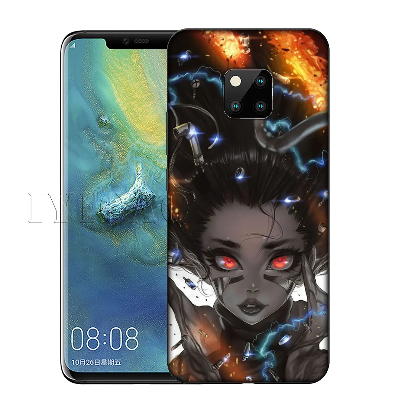 Силиконовый мягкий чехол IYICAO Alita batch Angel для huawei Nova 3 3i 2i mate 20 10 Pro Lite |