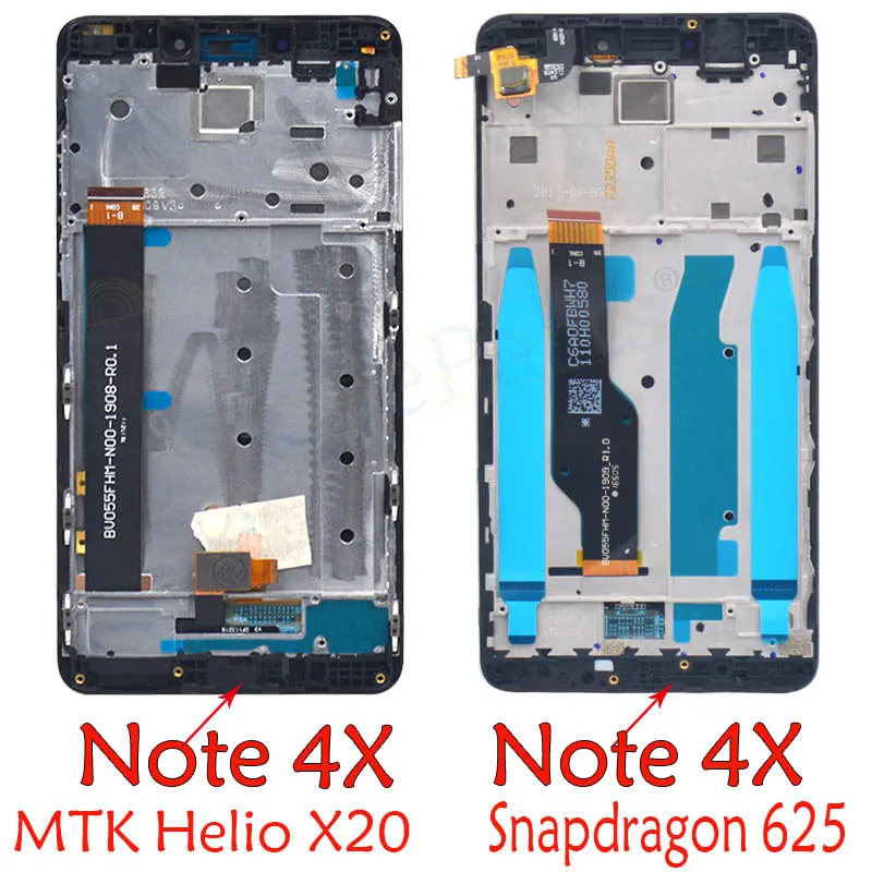 ЖК дисплей с сенсорным экраном для Xiaomi Redmi Note 4X сменный инструментами 5 дюйма|note 4