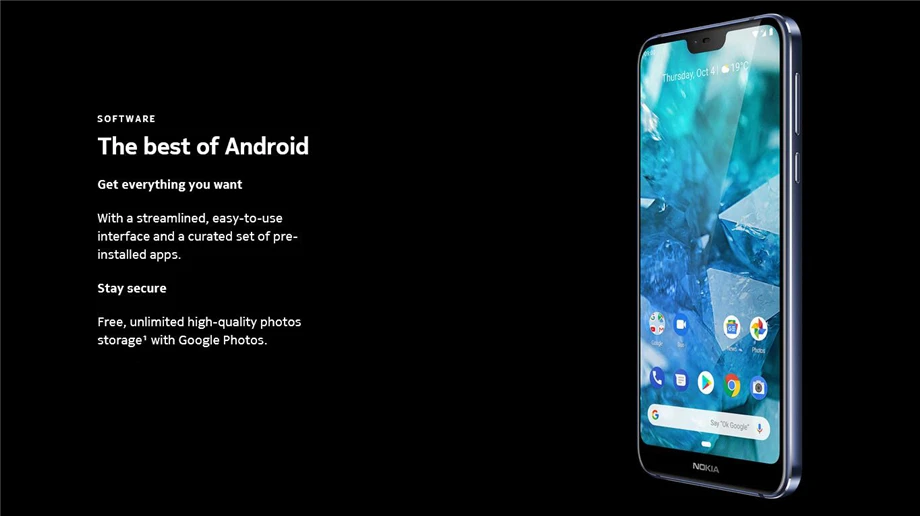 Nokia 7,1,, Android, мобильный телефон, четыре ядра, 4G LTE, 5,84 '', 4 Гб ram, 64 ГБ rom, две sim-карты, две тыловые камеры, отпечаток пальца, NFC