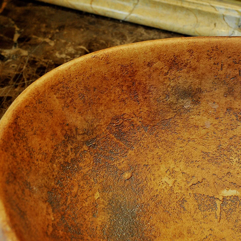 Элегантная керамическая раковина в европейском ретро-стиле старинная