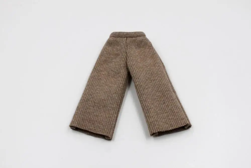 Camel Wide leg pants JSB13 Модная Одежда для куклы BJD комплект из двух предметов милые костюмы для куклы Blyth, футболка с широкими штанинами Одежда для куклы - Цвет: Camel Wide leg pants