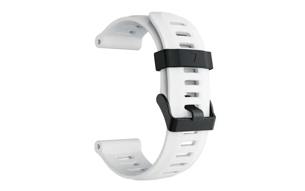white Силиконовый ремешок для часов Ремешок для Garmin Fenix 5X Fenix5X Plus браслет для Garmin Fenix 3 Fenix3HR браслет часы - Цвет ремешка: white