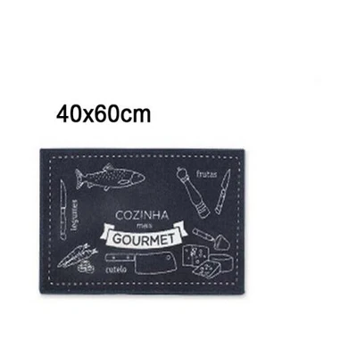 kitchen 40x60cm Противоскользящий кухонный коврик, современный коврик для ванной, коврик для входной двери, впитывающие коврики для спальни, молитвенный коврик - Цвет: kitchen 40x60cm