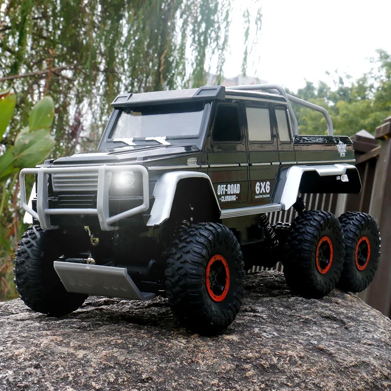 1/10 Радиоуправляемая машина 6WD 2,4 Ghz с дистанционным управлением, высокая скорость, внедорожник, грузовик, игрушки 6x6 RC, рок-гусеничный багги, скалолазание, автомобиль, детские игрушки для мальчиков