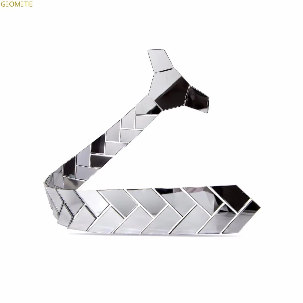 Фото Acrylic Bling Plaid Necktie Silk Slim Fit Men Blazer Wedding Party Fashion Show Business Cravat Luxury Brand Handmade Jewelry №4
