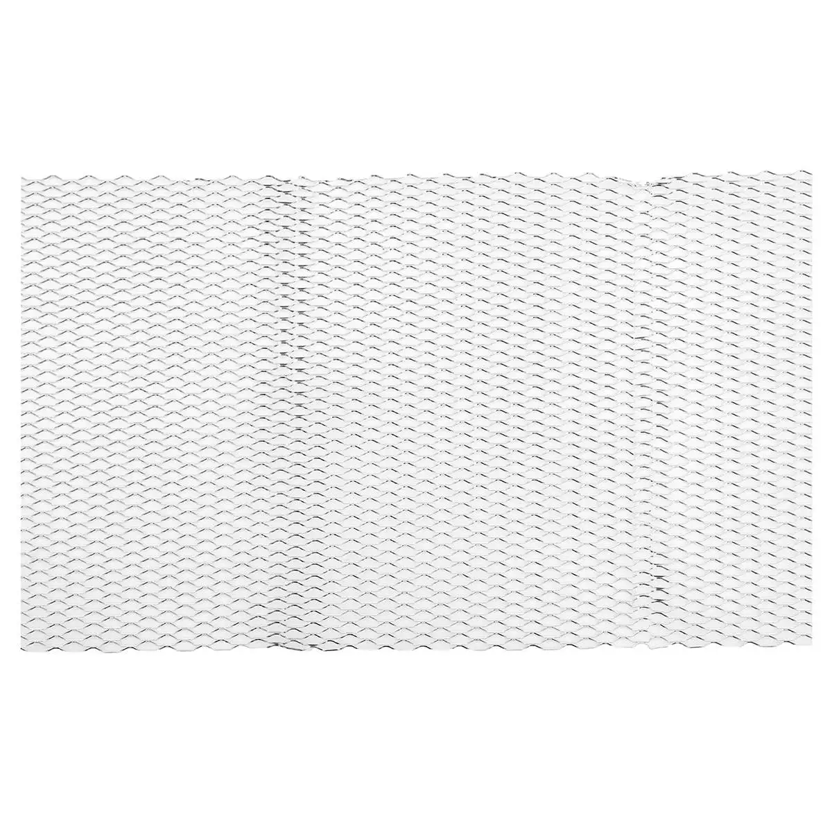 Универсальная сетчатая решетка из серебристого алюминиевого сплава 100x33 см для