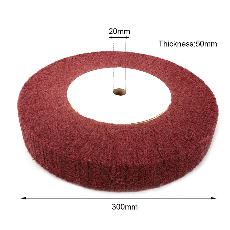 Абразивный шлифовальный круг 4 ~ 12 дюймов нетканый абразивный щиток