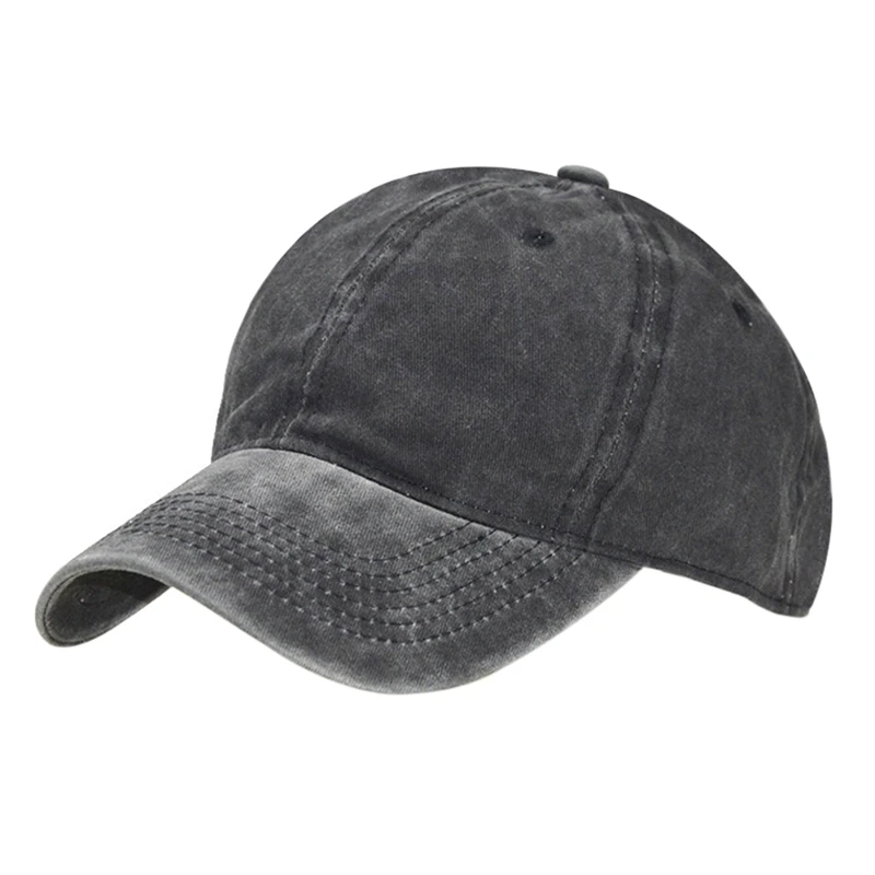 2019 высокое качество Промытые регулируемые шапки одноцветные спортивные кепки