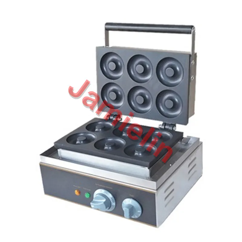 Jamielin Electric Automatic Mini Donut Making Machine Commercial Doughnut Maker Fryer Non-stick Coating | Бытовая техника