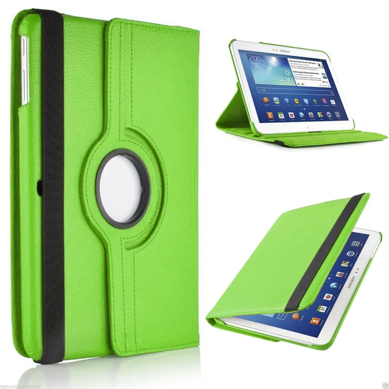 360 Вращающийся Кожаный чехол-книжка для samsung Galaxy Tab 3, 10,1 дюймов, P5200, P5220, P5210, SM-P5200, Tab3, 10,1 дюймов, чехол для планшета