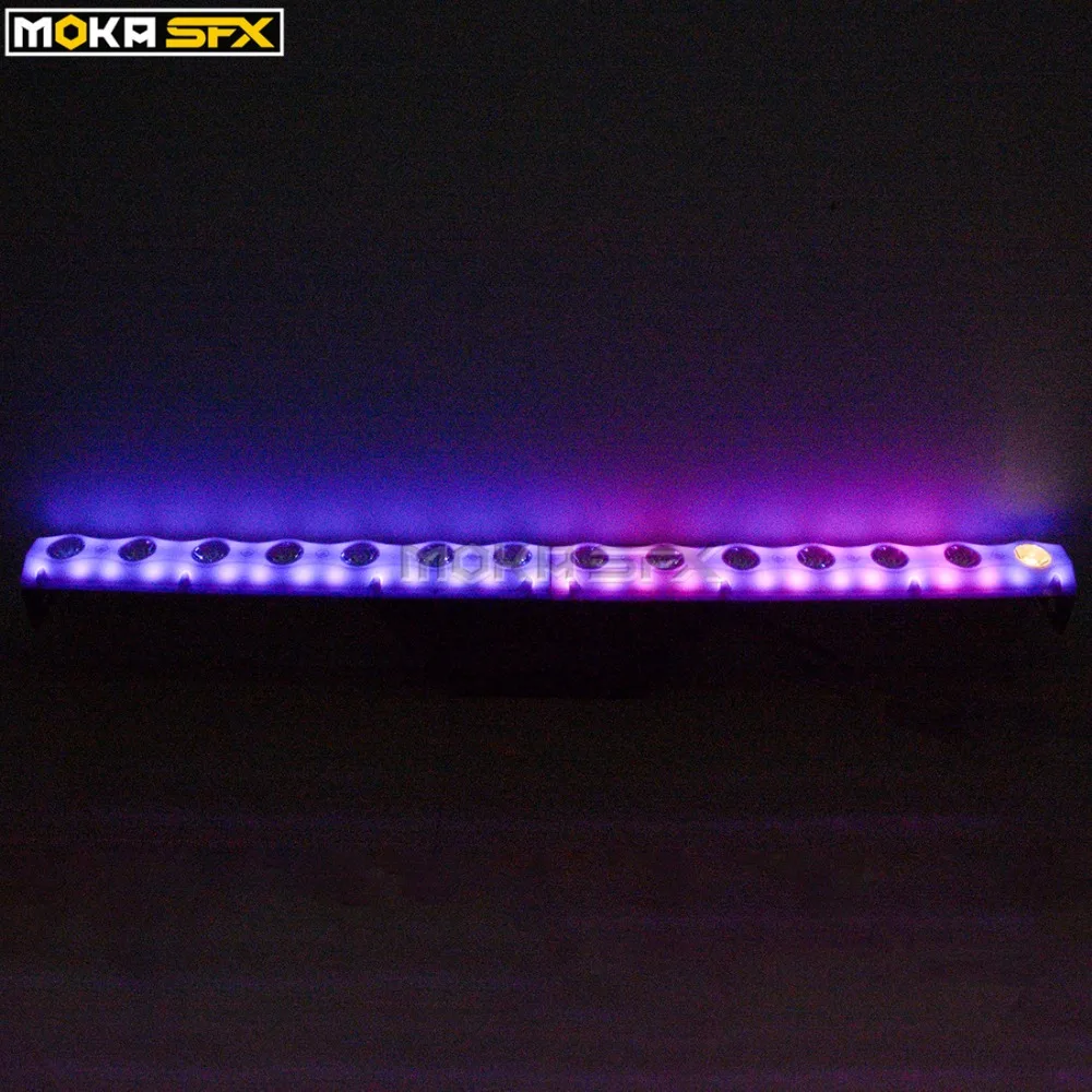 Светодиодный сценический светильник DMX 14x5 Вт настенный для мытья RGB 3 в 1 меняющий