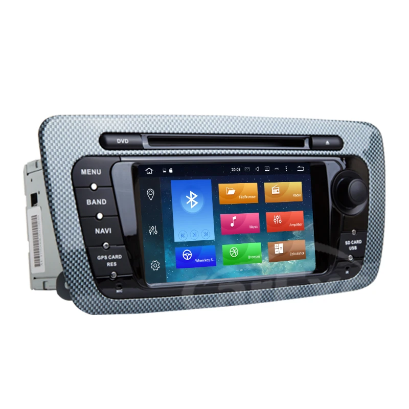 Android 9 0 Восьмиядерный 2 Din Автомобильный dvd-плеер стерео система для Seat Ibiza 2009-2013 GPS