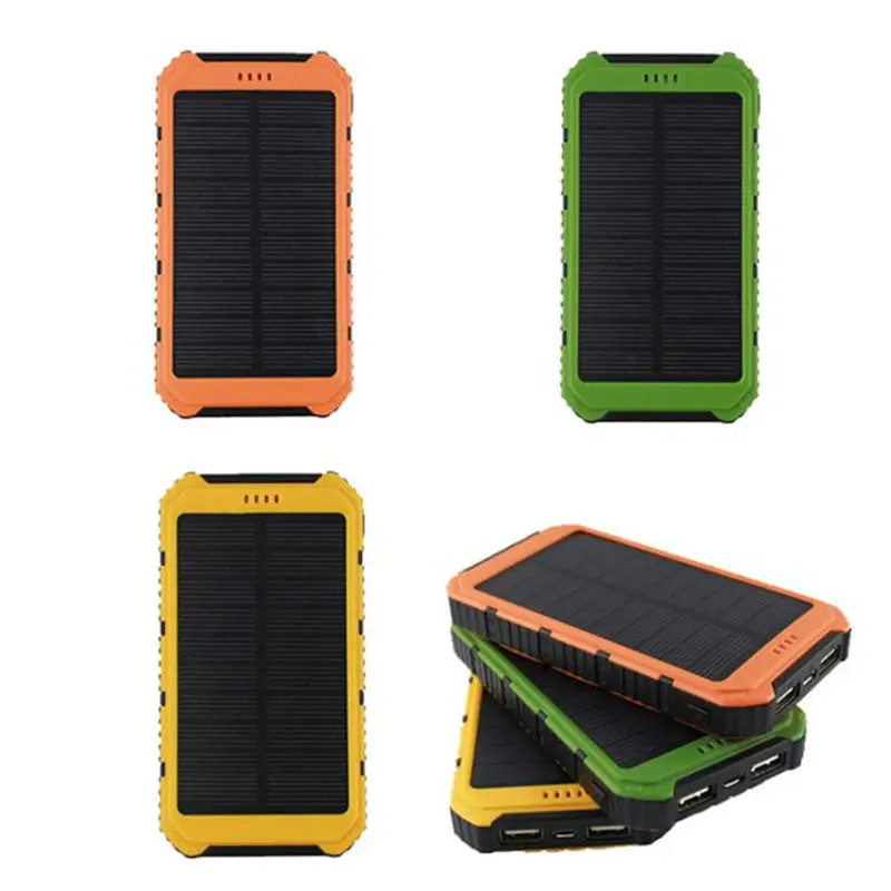 Универсальный 6000 мАч солнечное зарядное устройство на открытом воздухе powerbank с