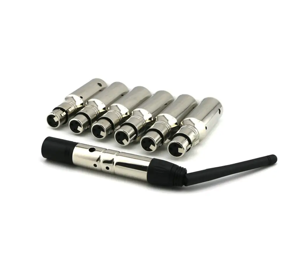 

NEW Dmx Comtroller 2.4G Wireless Wifi DMX Lighting Control Transmitter Rechargeable Receive for Disco Dj Christmas Stage Light