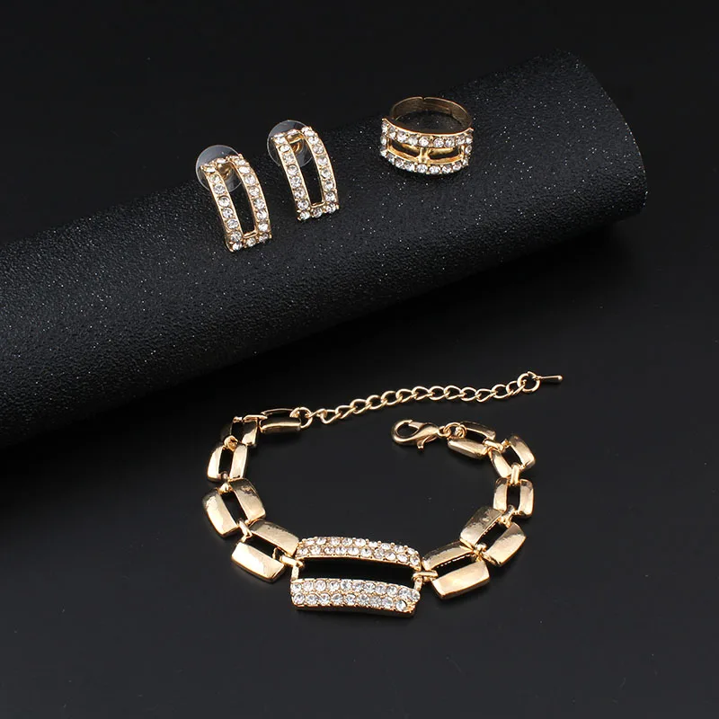 Набор свадебных ювелирных украшений Jiayijiaduo для женщин 4 шт.|african bridal jewelry set|jewelry sets