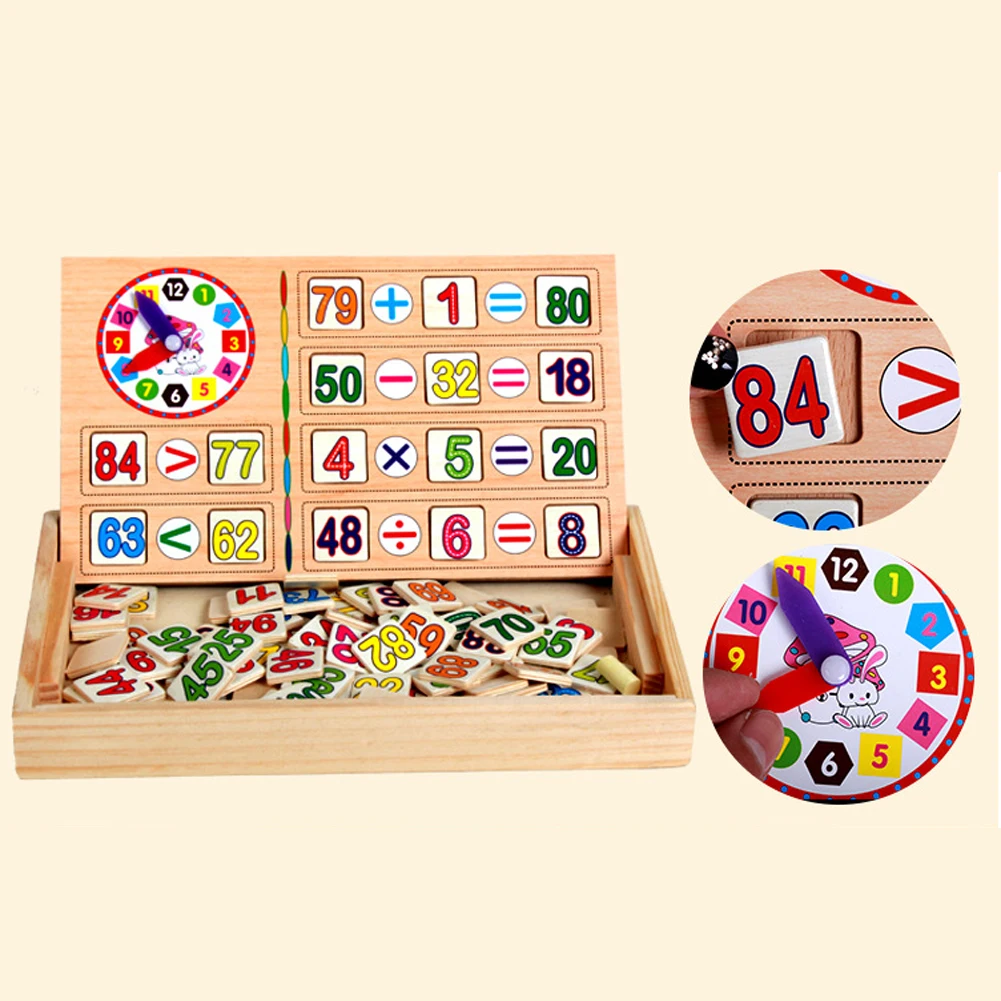 Многофункциональная деревянная математическая деревянные палочки