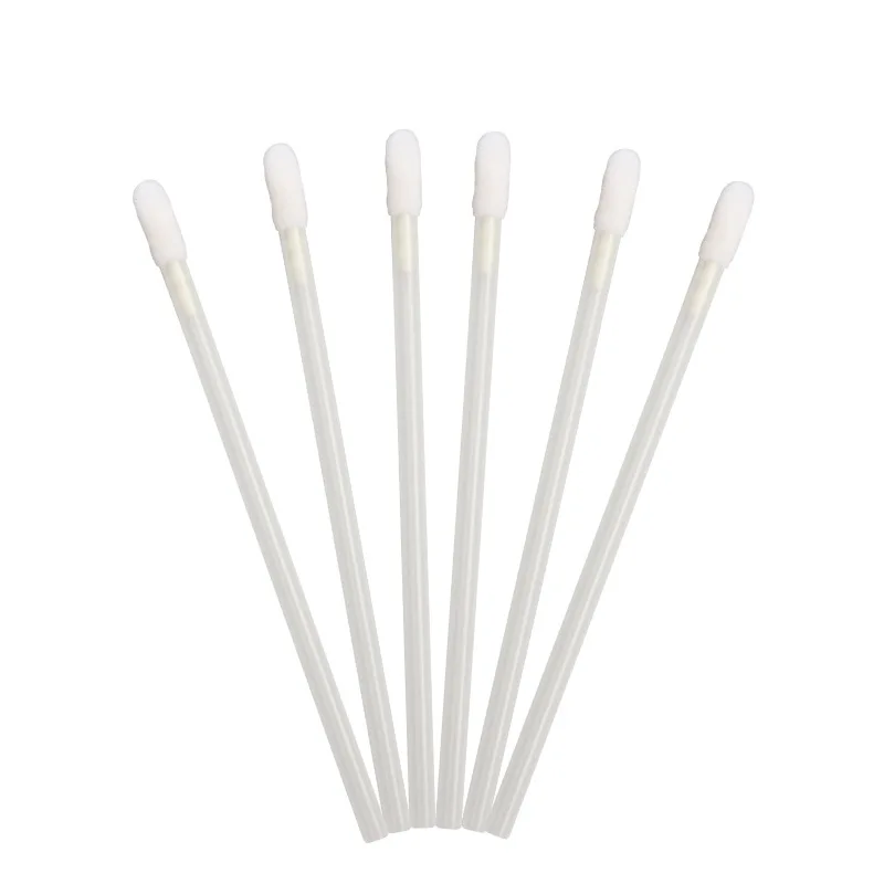 100pcs White 1/100 шт. в упаковке; одноразовые кисти для макияжа кисть для губной помады блеск для губ, тушь для ресниц и бровей палочки для очистки ресниц косметические кисти Аппликаторы 10 видов цветов - Handle Color: 100pcs White