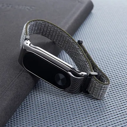 Для Xiaomi mi 4 3 ремешок на запястье нейлоновые полосы Спорт mi band 3 браслет для Xiaomi mi band 2 ремешок на запястье
