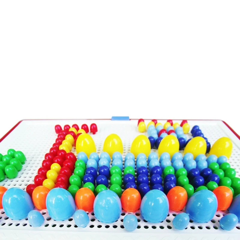 Лидер продаж DIY мозаика гриб гвоздя комплект головоломки Игрушечные лошадки