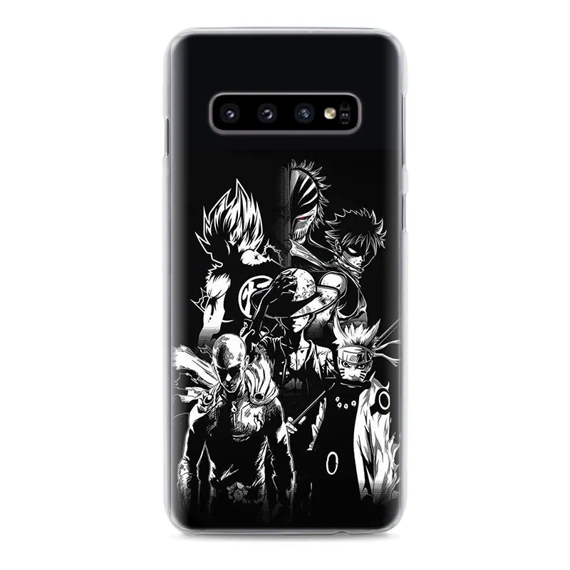 Отбеливать один удар человек телефон чехлы для Samsung Galaxy S8 S9 S10 плюс S10e M10 M20 S6 S7 Край жесткий поликарбонатный чехол-крышка