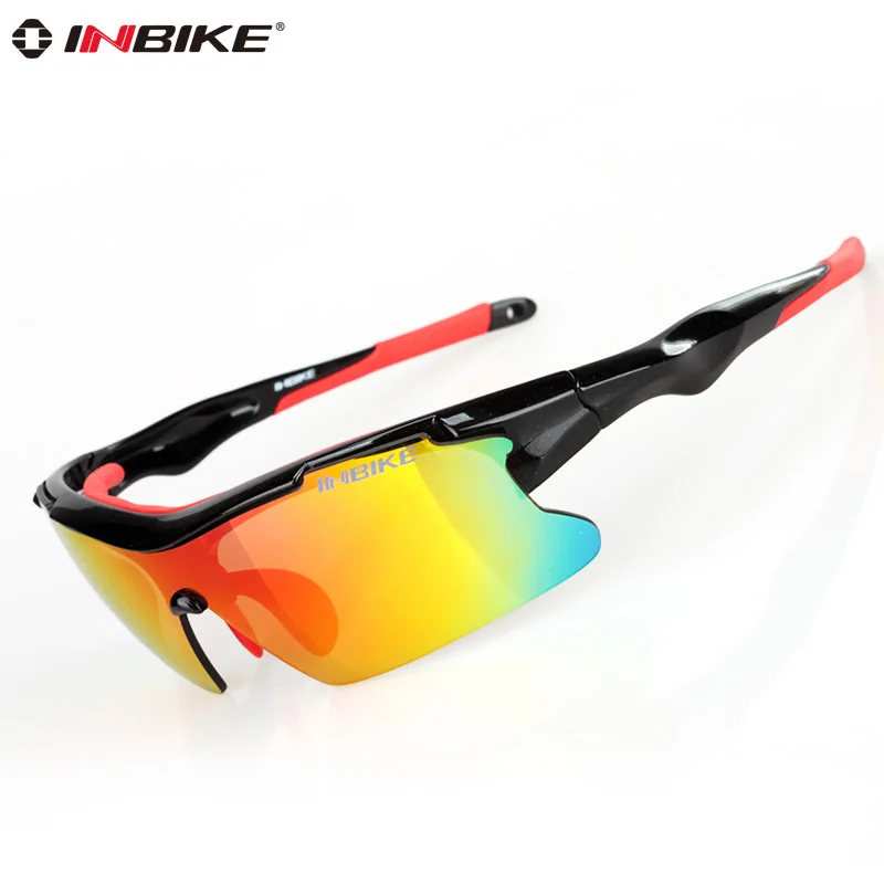 INBIKE поляризованные очки для велоспорта, солнцезащитные очки для вождения велосипеда, мужские велосипедные очки для велоспорта, походные гоночные очки, защитные очки для глаз IG966