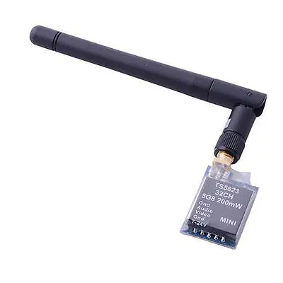 Boscam TS5823 5 8G 200mW 32CH FPV мини беспроводной av-передатчик модуль для | Игрушки и хобби