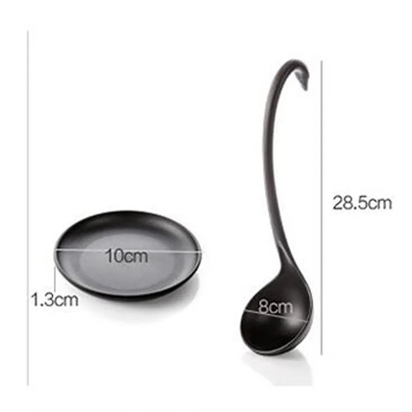 

Creative Swan Soup Spoon Long Handle Ware Porridge Spoons with Tray Kitchen Cooking Tools Tableware Kitchen Utensils Accessories