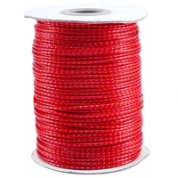1 5mm red korea polyester fish wax cord rope cord threaddiy jewelry findings accessories bracelet necklace wire string100yds