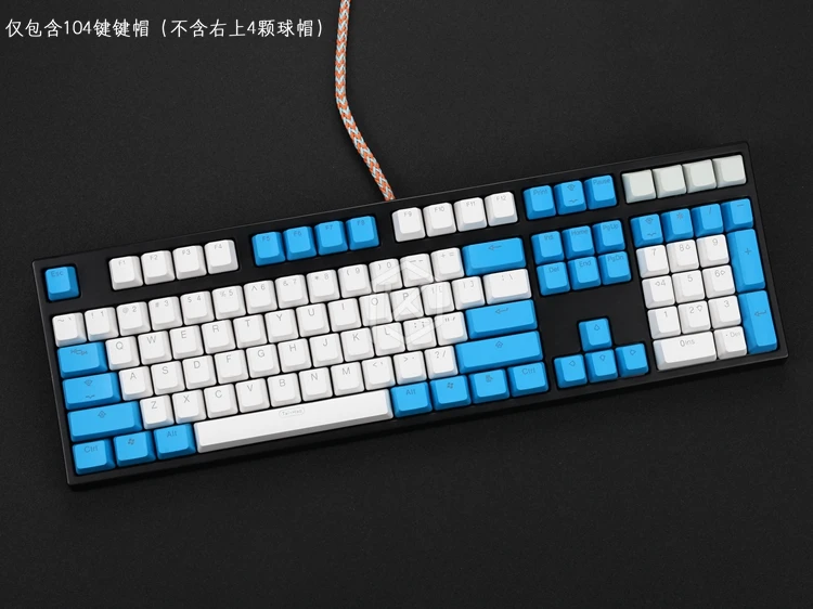 Taihao pbt двойные колпачки для ключей для самостоятельной сборки игровой механической клавиатуры колпачки с подсветкой oem профиль светильник красный синий белый серый