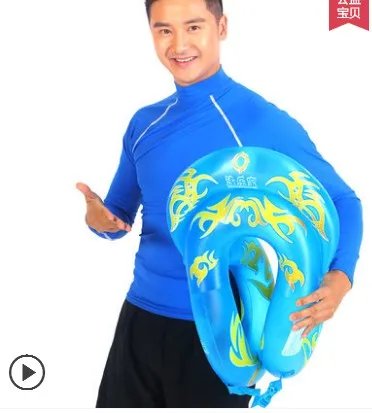 Inflatable Swim U-armpit floating Rings Pool Toys Children Adult water toy Swimming Laps Baby Float Circle Kids Adults Life Vest | Спорт и