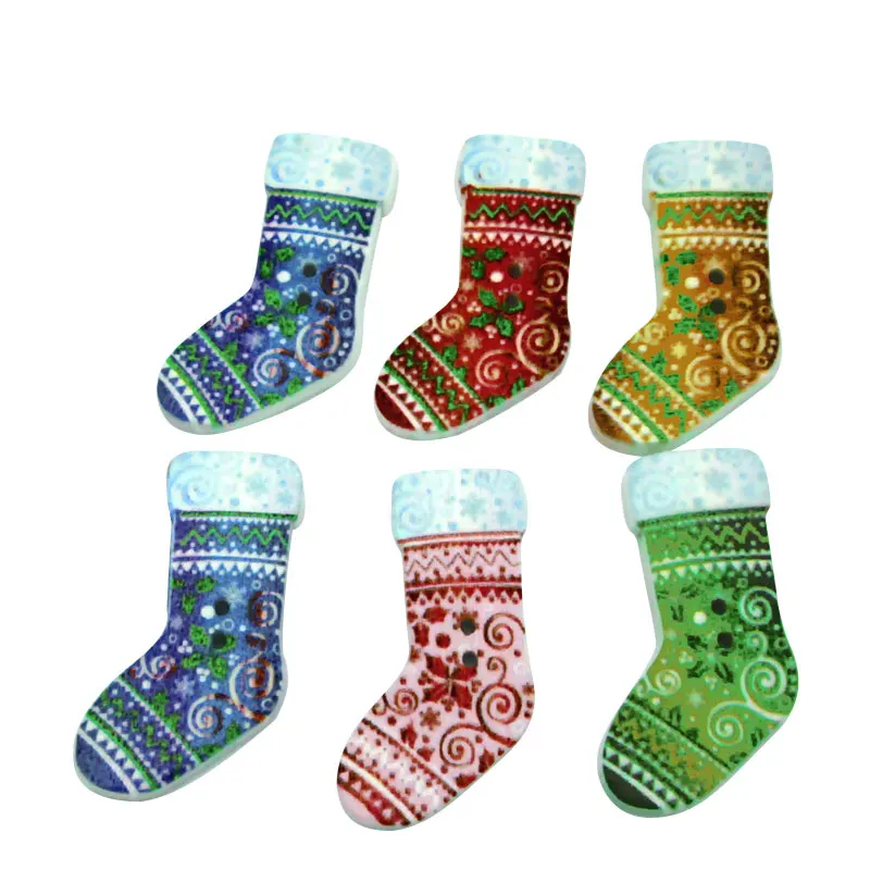 50 шт. деревянные пуговицы для одежды|Пуговицы| |