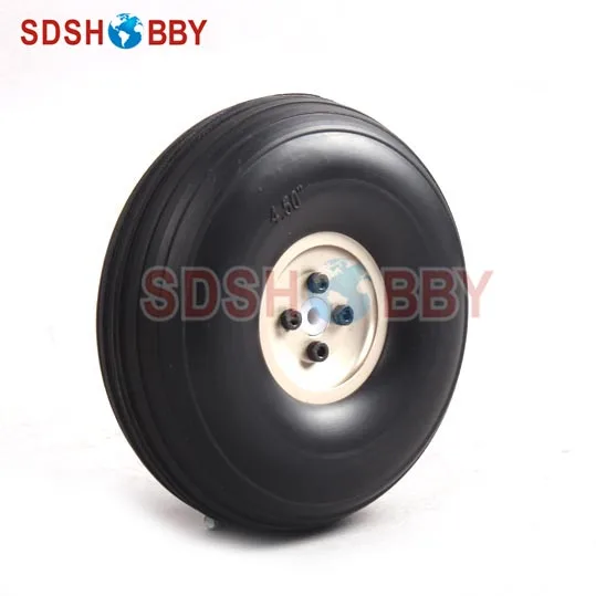 4 5 дюйма PU колесо для RC самолета H41mm с D5mm CNC алюминиевый концентратор|wheel for rc