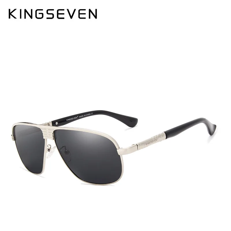 KINGSEVEN поляризованные солнцезащитные очки для мужчин вождения квадратные|Мужские
