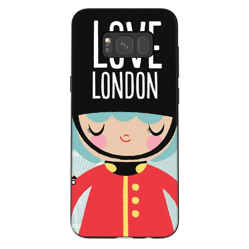 Desxz TPU силиконовый чехол для телефона с принтом «londonbus для samsung GALAXY J6 A3 A5 A30 A10 A40 A50 A70 A7 A8 A9 A6 плюс Защитная крышка