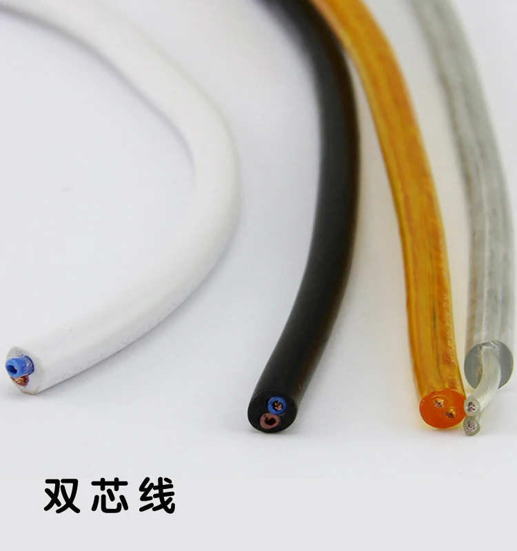 Цветная вилка линия подвесной провод двойной ядро современная мода конфетные