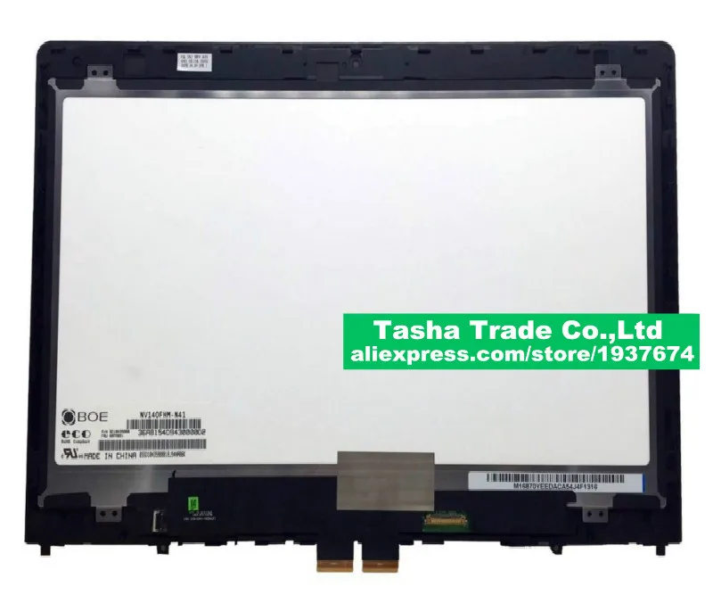 

14.0 inch For Lenovo Thinkpad Yoga 460 LCD Touch Screen Digitizer Assembly IPS FHD 1920*1080