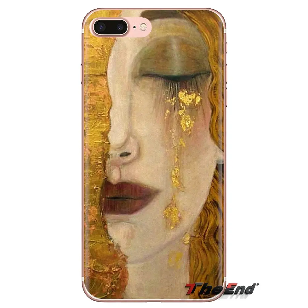 Soft Transparent Shell Covers For Xiaomi Mi3 Samsung A10 A30 A40 A50 A60 A70 Galaxy S2 Note 2 Grand Core Prime Gustav Klimt kiss |