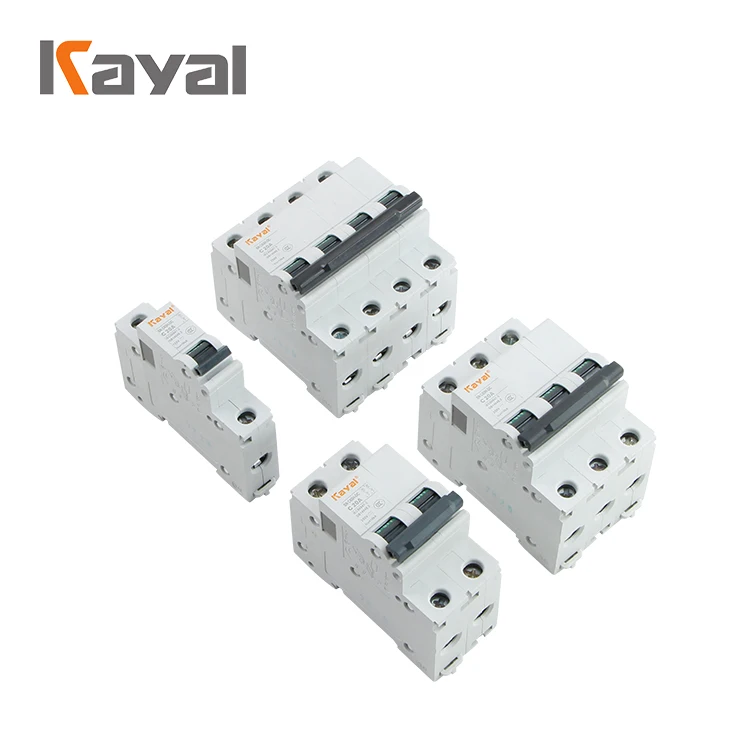 Kayal бренд DC C65 1P 2P 3P 4P Dc Автоматический выключатель 220v завод Электрический |