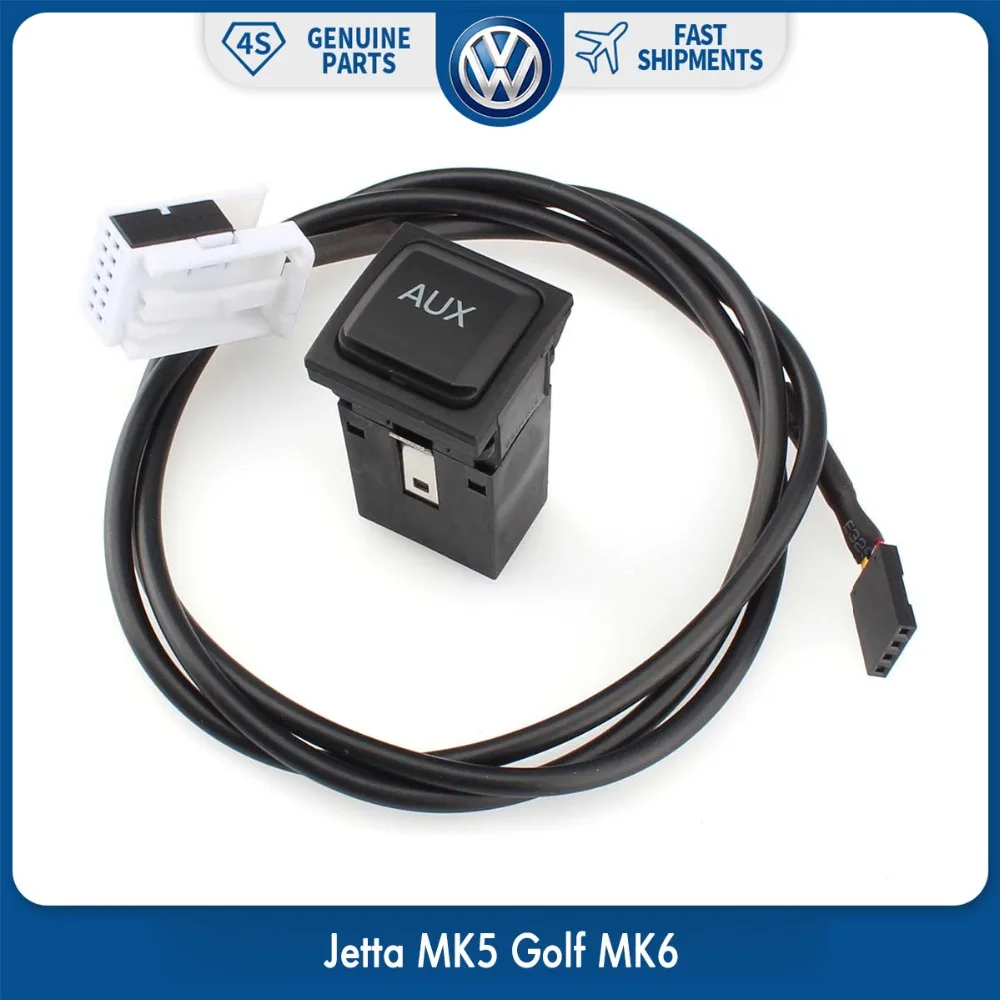 OEM автомобильный аудио AUX USB RCD510 RCD310 кабель переключателя для VW Volkswagen GOLF MK6 Jetta MK5|usb
