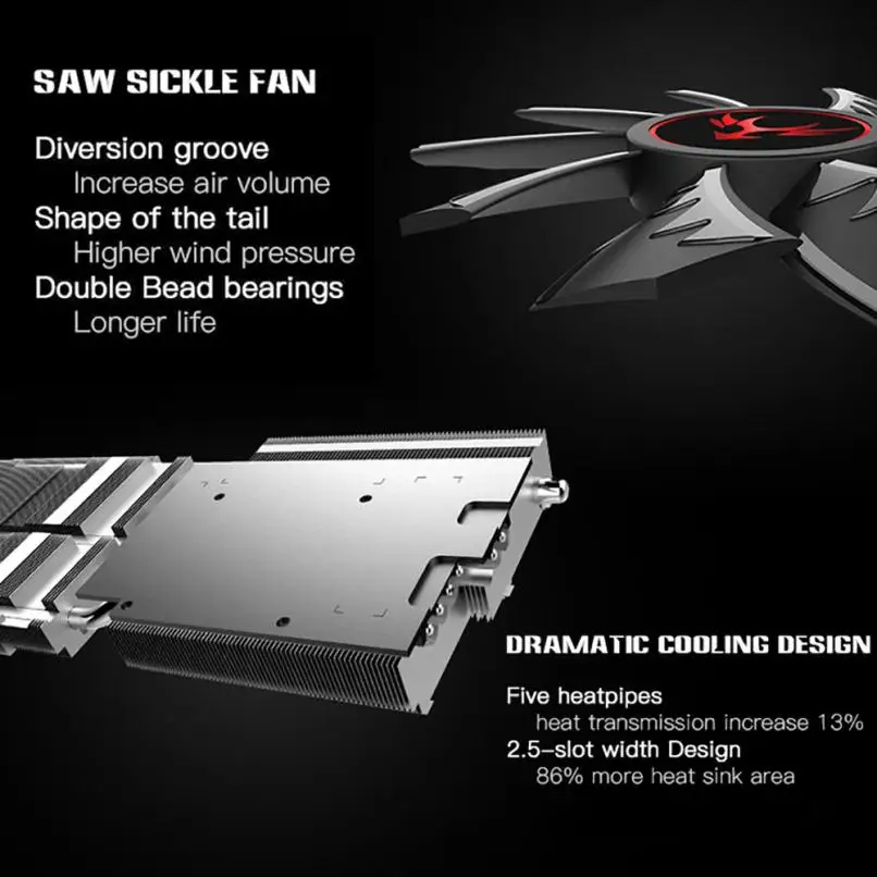 Цветной видеокарта IGame GTX1080Ti Vulcan X OC GPU 1620 1733 МГц 11 г 352bit SLI VR готовый ЖК монитор