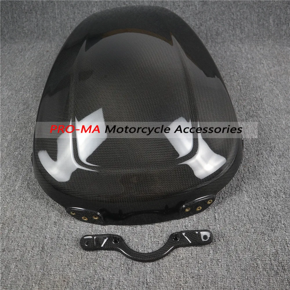 Крышка бака мотоцикла из углеродного волокна для Harley-Davidson VRSCF V-Rod Muscle Plain 6-19