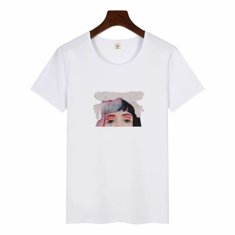 Cry Baby, Мелани Мартинес, модные топы, футболки, футболка, Женская Повседневная футболка с круглым вырезом, забавная, Harajuku, эстетическая женская футболка