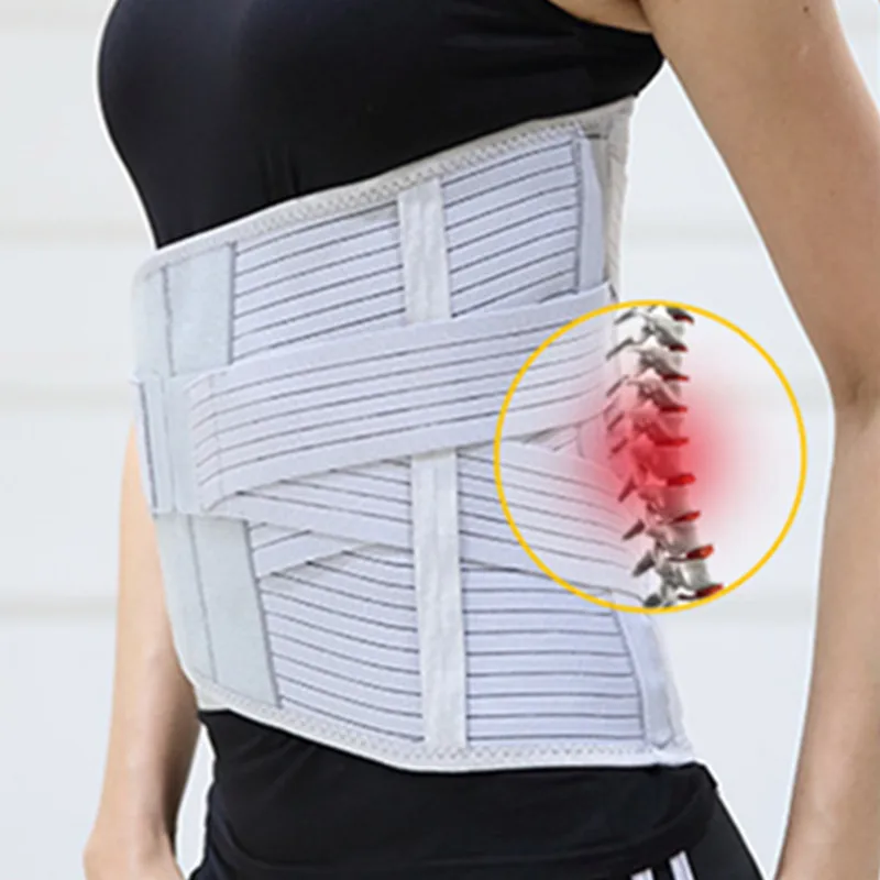 Magnetic Therapy Waist Support Belt with Expanded Lumbar Support Brace, Breathable Mesh, and Steel Plate Protection - Sport Belts in 3 Sizes image 5